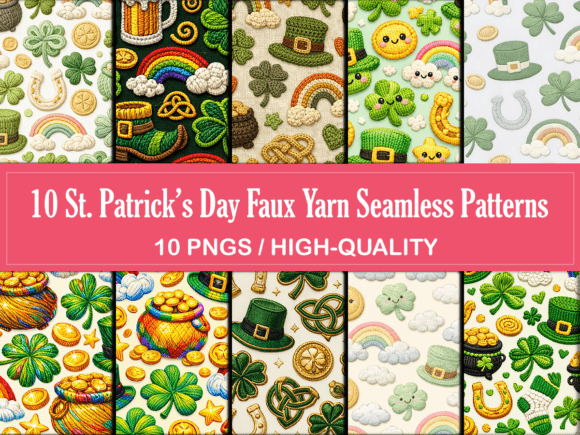10 St. Patrick's Day Repeat Patterns