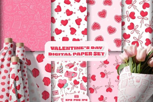 8 Valentine Day Patterns