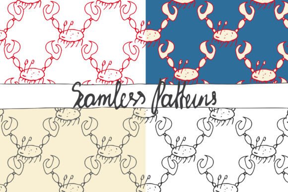 Crabs Seamless Patterns: A Creative Resource for Modern Designers