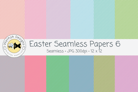 Easter Seamless Geometric Patterns 6: A Vibrant Addition to Your Creative Projects