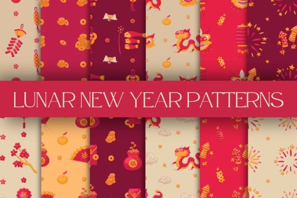 Exploring the Artistry of Celebration Lunar New Year Patterns