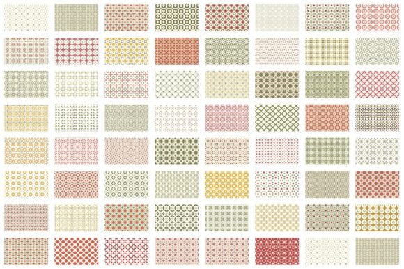 Freebie - 62 Retro Geometric Patterns: A Preview of Creative Potential