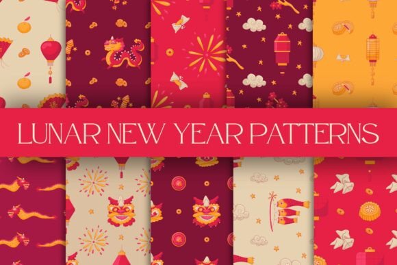 Prosperity Spring Festival Patterns
